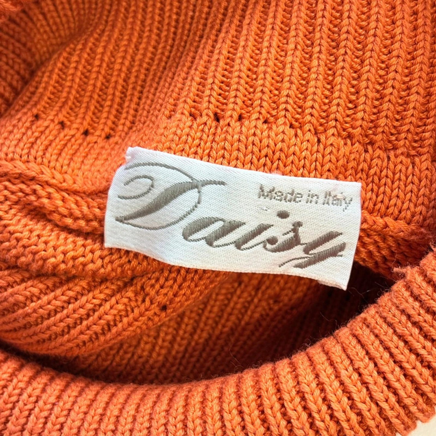 Orange Stripe Jumper