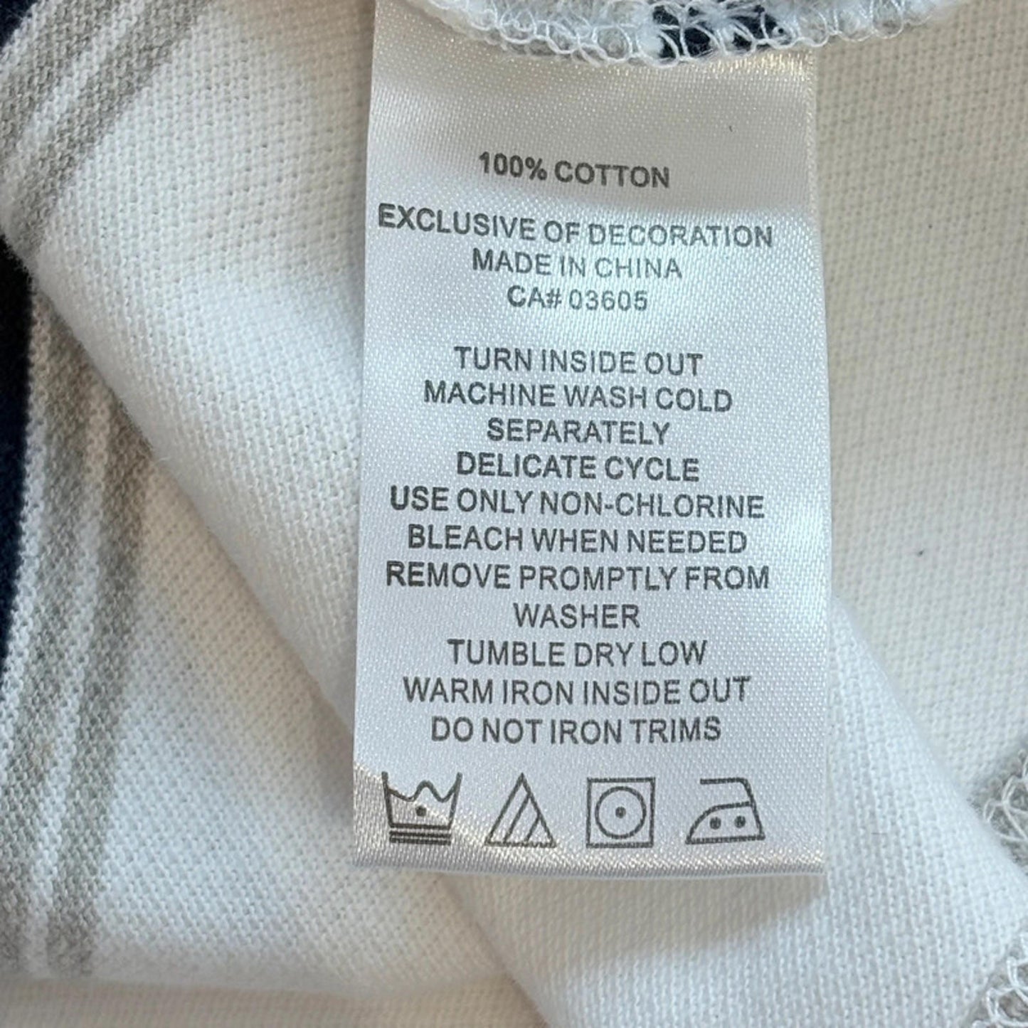 White Striped Polo Shirt