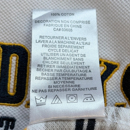 White Striped Polo Shirt