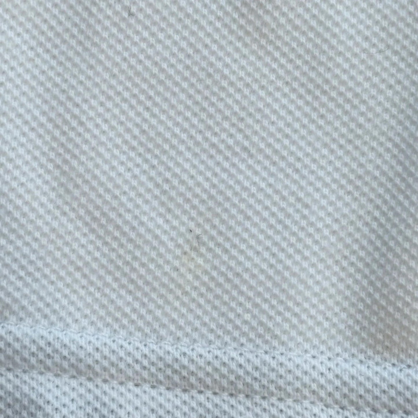 White Striped Polo Shirt